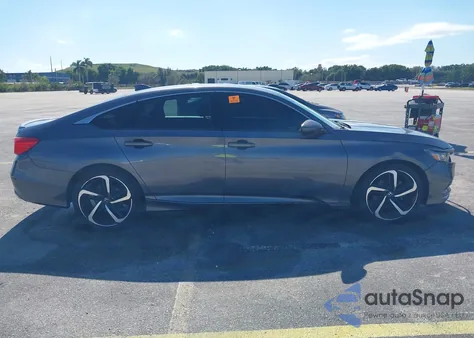 2019 Honda Accord Sport из США, поврежденный, VIN 1HGCV1F34KA080469